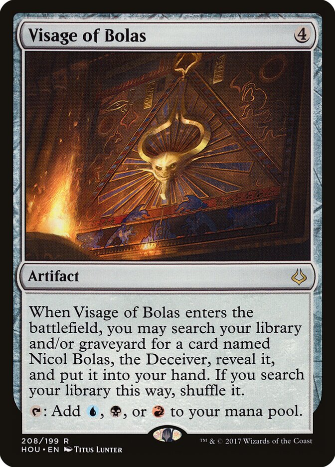 Visage of Bolas — Hour of Devastation 208/209