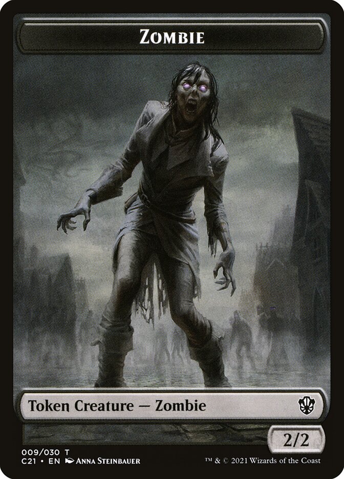 Zombie — Commander 2021 Tokens 9/30