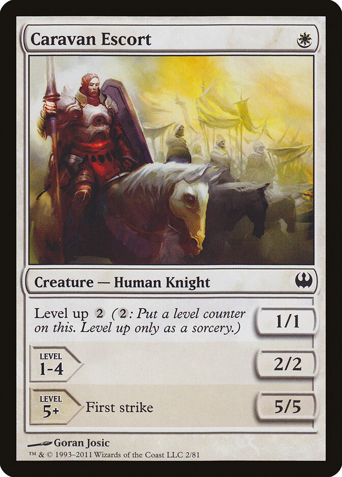 Caravan Escort — Duel Decks: Knights vs. Dragons 2/81