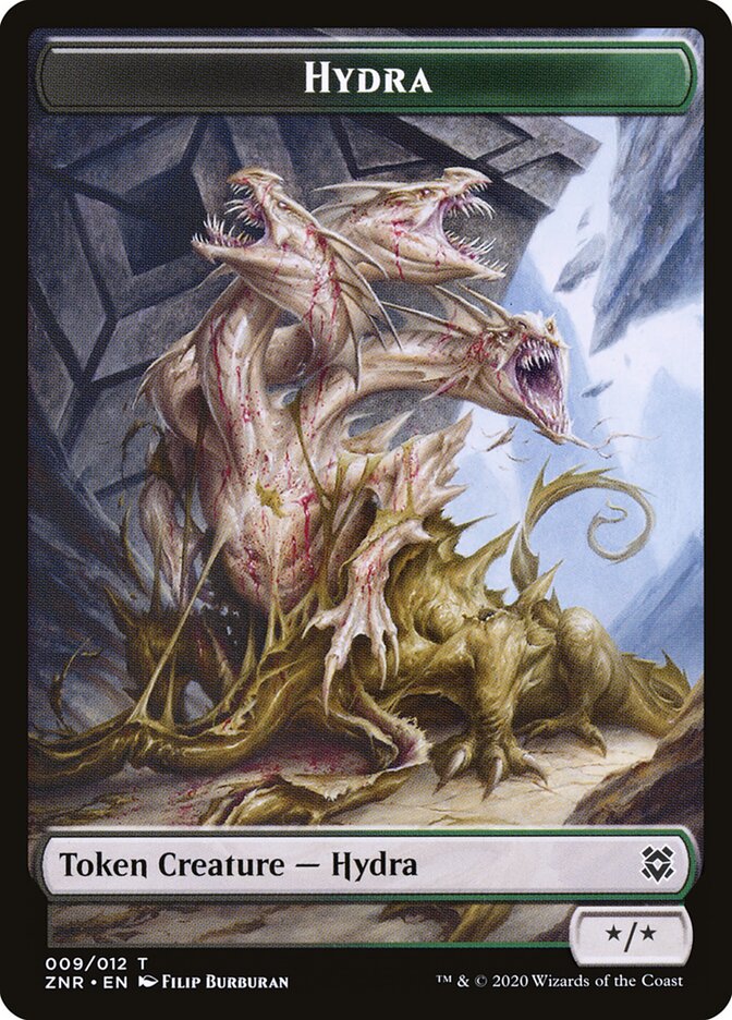 Hydra — Zendikar Rising Tokens 9/12