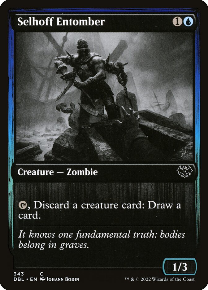 Selhoff Entomber — Innistrad: Double Feature 343/535