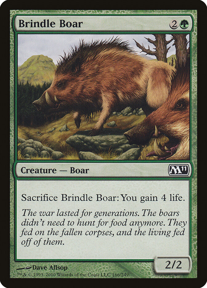 Brindle Boar — Magic 2011 166/249