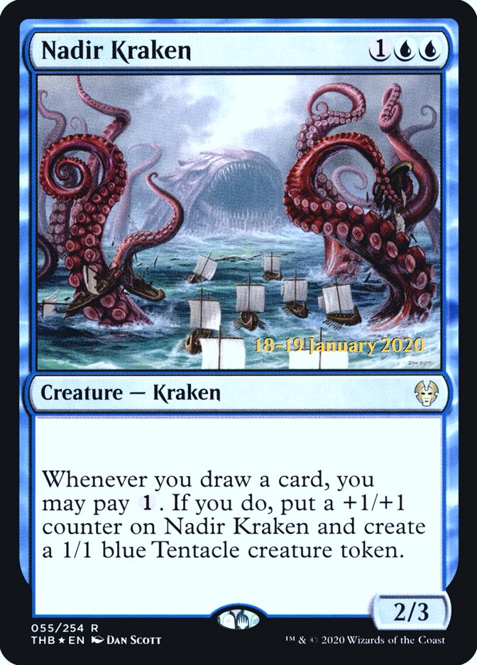 Nadir Kraken — Theros Beyond Death Promos 55s/137