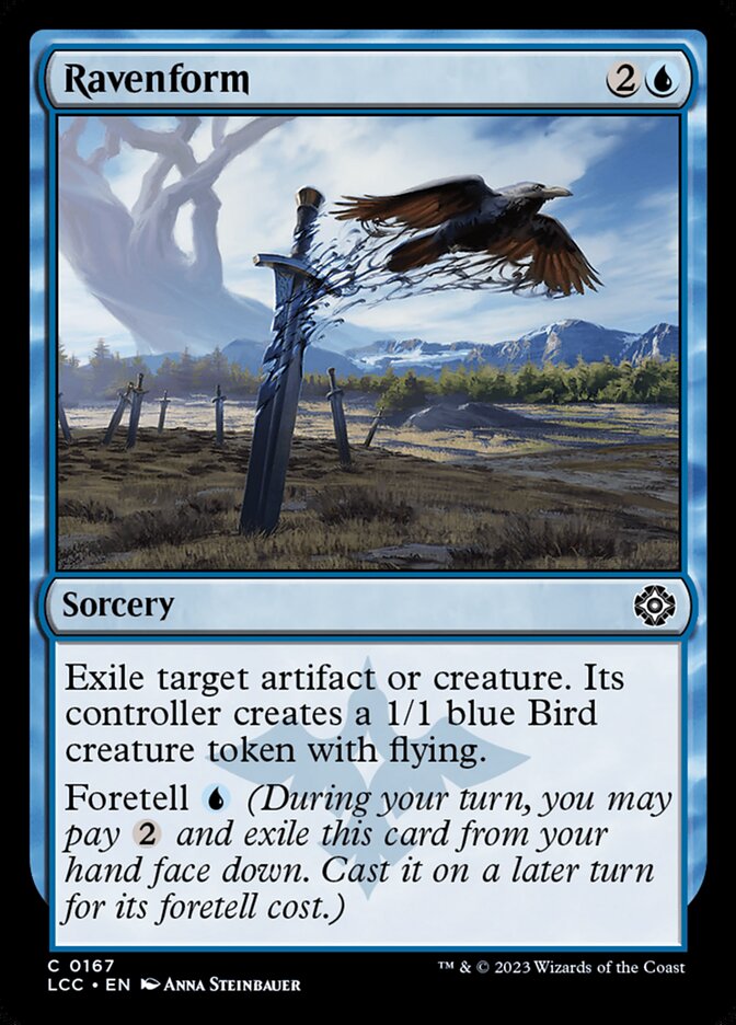 Ravenform — The Lost Caverns of Ixalan Commander 167/370