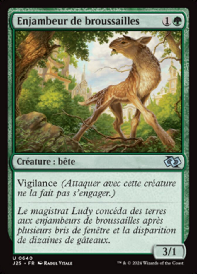 Enjambeur de broussailles — Foundations Jumpstart 640/779