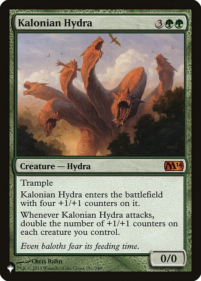 Kalonian Hydra — The List M14-181/5581