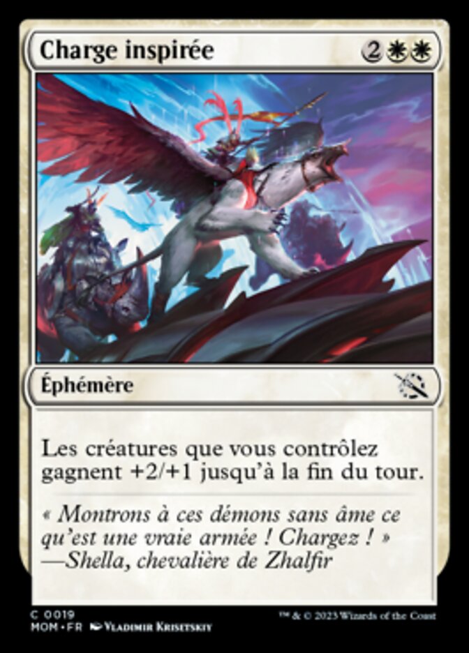 Charge inspirée — March of the Machine 19/387