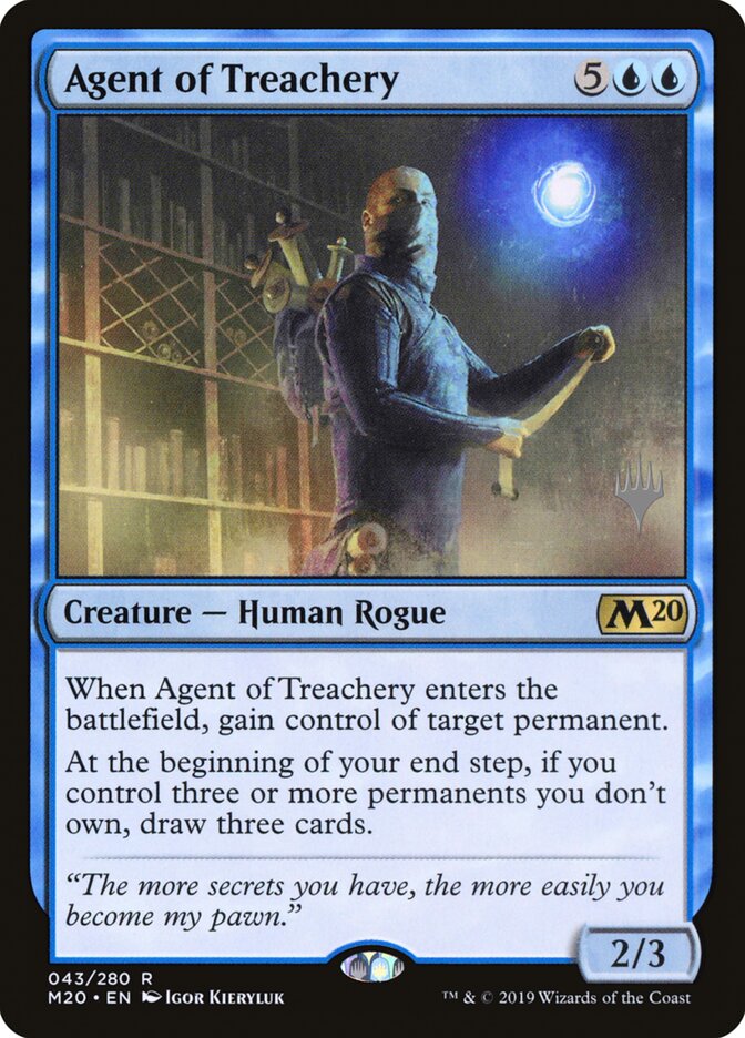 Agent of Treachery — Core Set 2020 Promos 43p/144