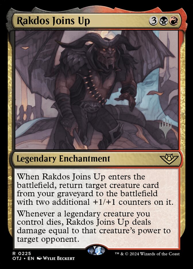 Rakdos Joins Up — Outlaws of Thunder Junction Promos 225p/160