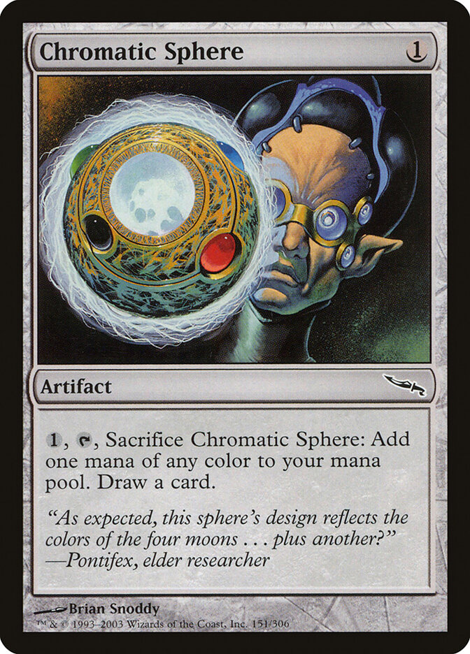 Chromatic Sphere — Mirrodin 151/306