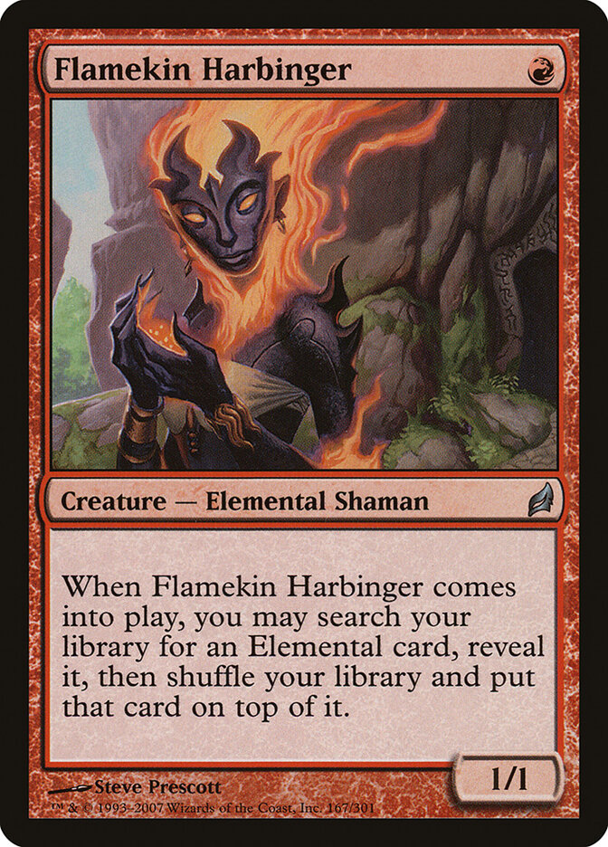 Flamekin Harbinger — Lorwyn 167/301