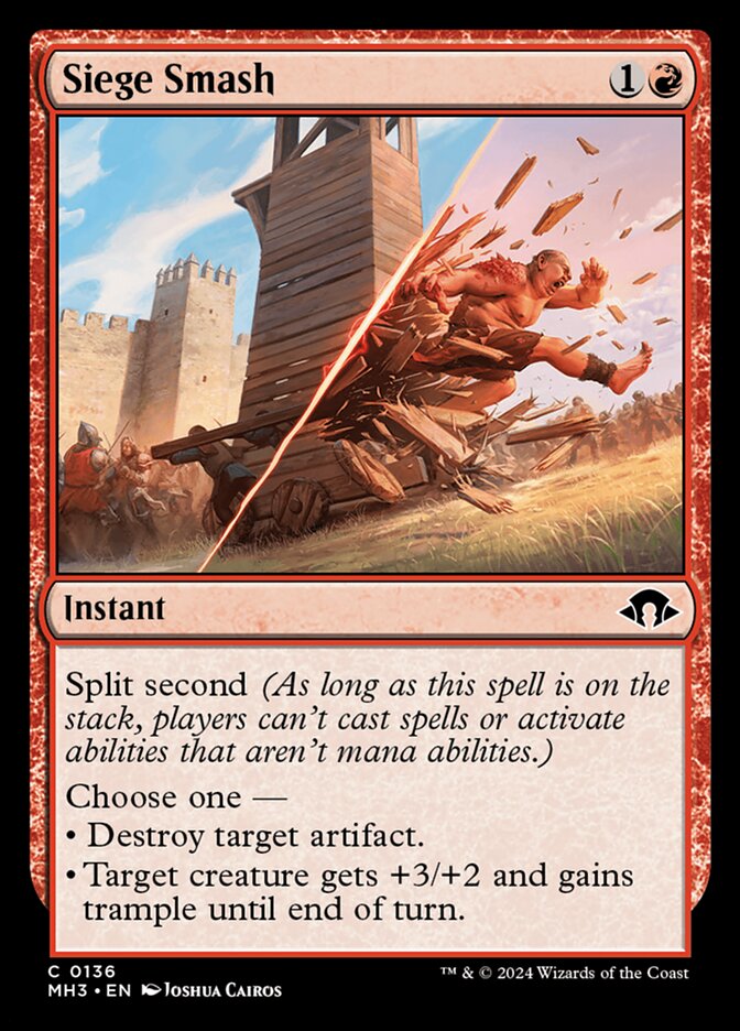 Siege Smash — Modern Horizons 3 136/528