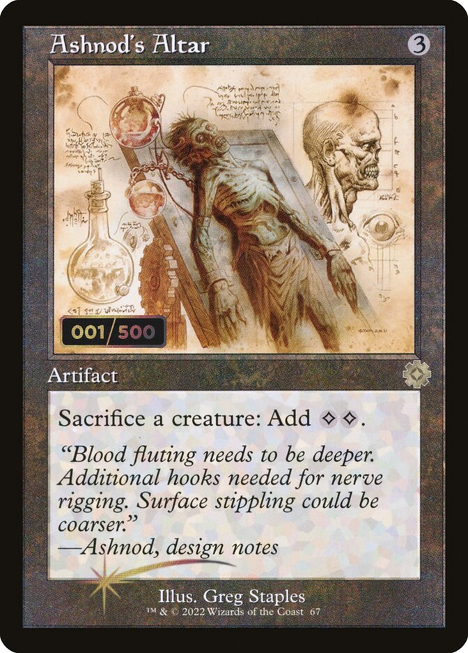 Ashnod's Altar — The Brothers' War Retro Artifacts 67z/189