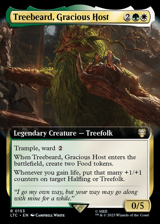 Treebeard, Gracious Host — Tales of Middle-earth Commander 153/591