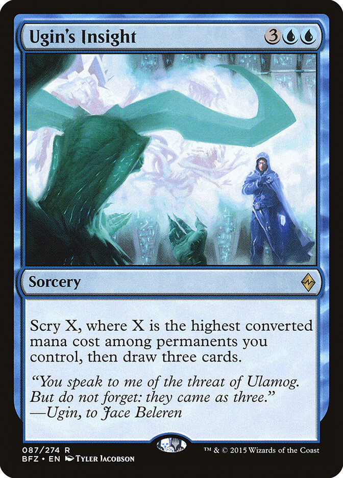 Ugin's Insight — Battle for Zendikar 87/299
