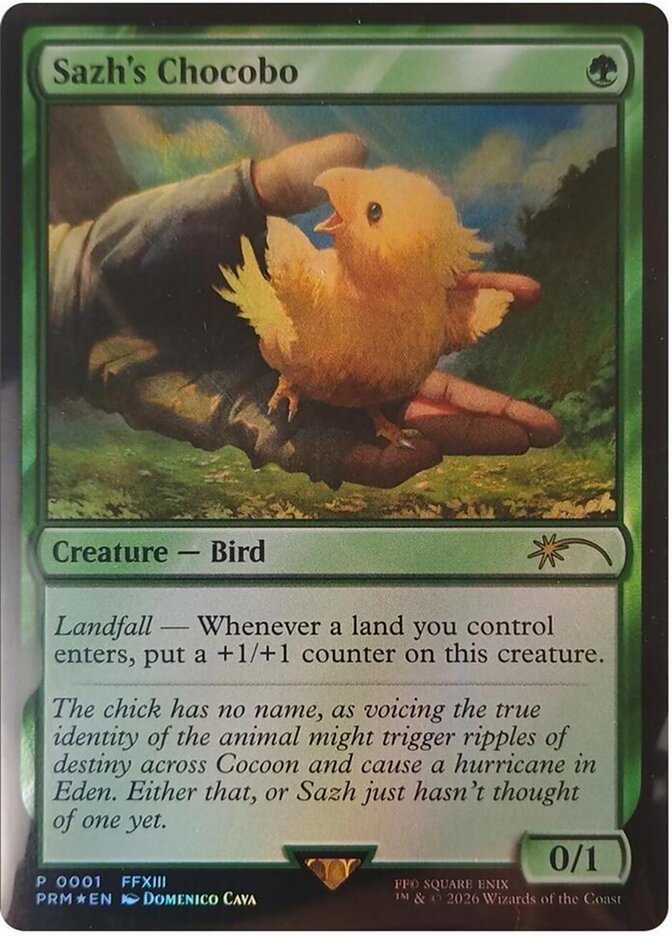 Sazh's Chocobo — Media and Collaboration Promos 2026-17/107