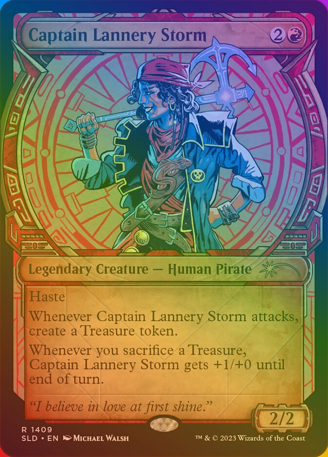 Captain Lannery Storm — Secret Lair Drop 1409★/2754