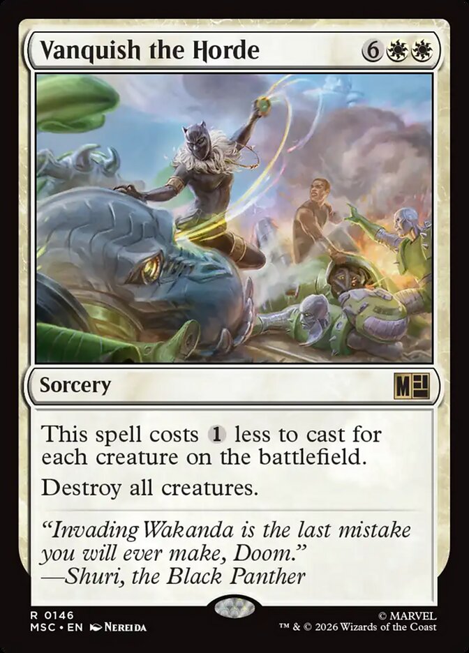 Vanquish the Horde — Marvel Super Heroes Commander 146/866