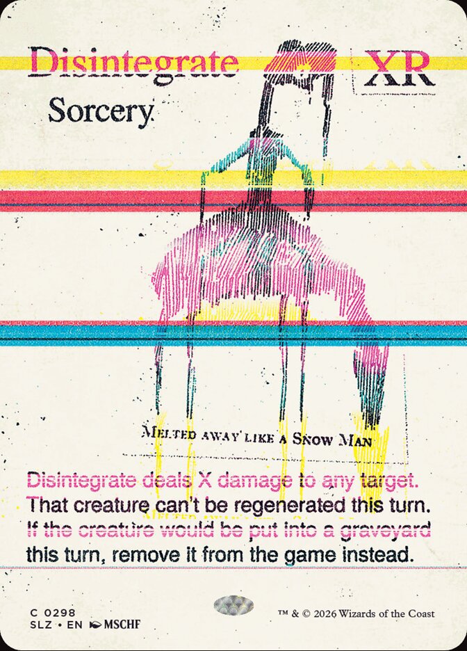 Disintegrate — The Zeta Set 298/363