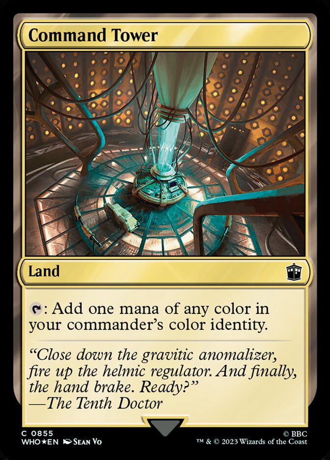 Command Tower — Doctor Who 855/1178
