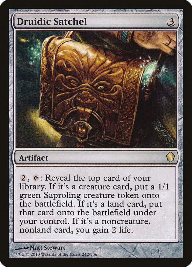 Druidic Satchel — Commander 2013 242/356