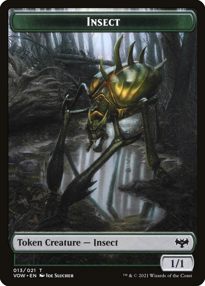 Insect — Innistrad: Crimson Vow Tokens 13/21