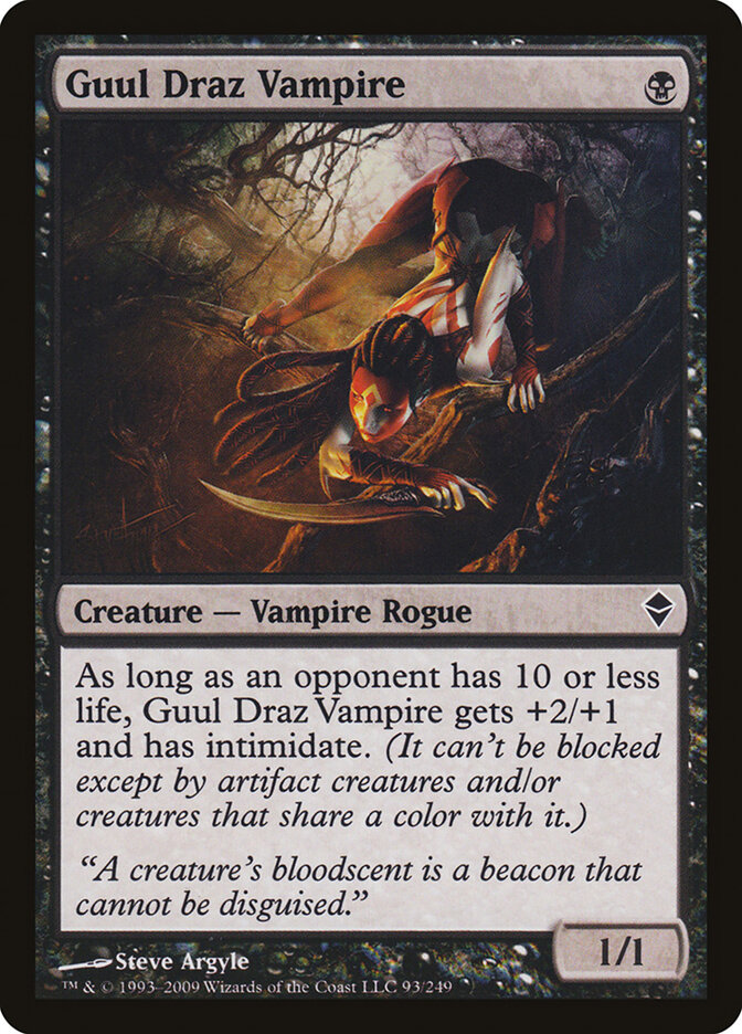 Guul Draz Vampire — Zendikar 93/269