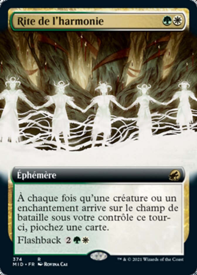 Rite de l'harmonie — Innistrad: Midnight Hunt 374/398