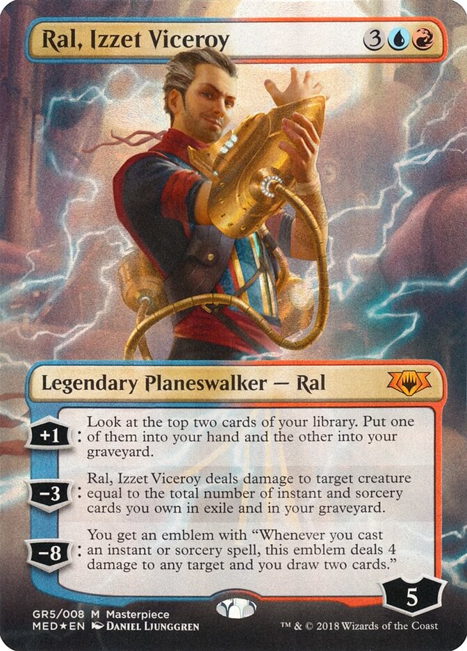 Ral, Izzet Viceroy — Mythic Edition GR5/24