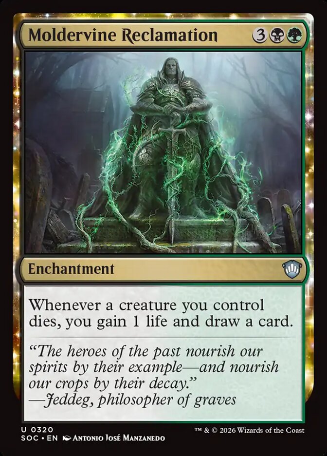 Moldervine Reclamation — Secrets of Strixhaven Commander 320/426