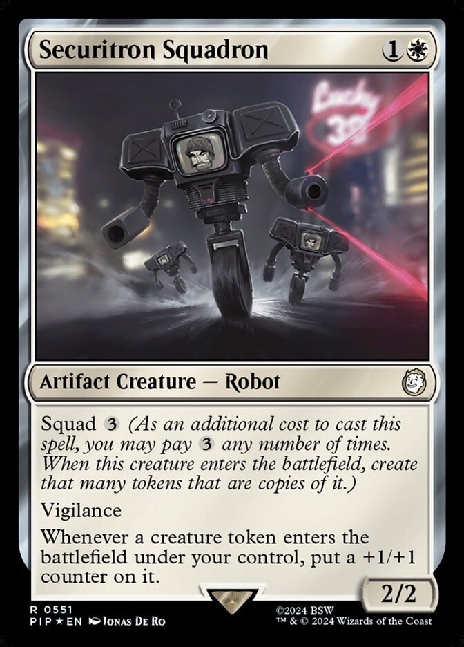 Securitron Squadron — Fallout 551/1068