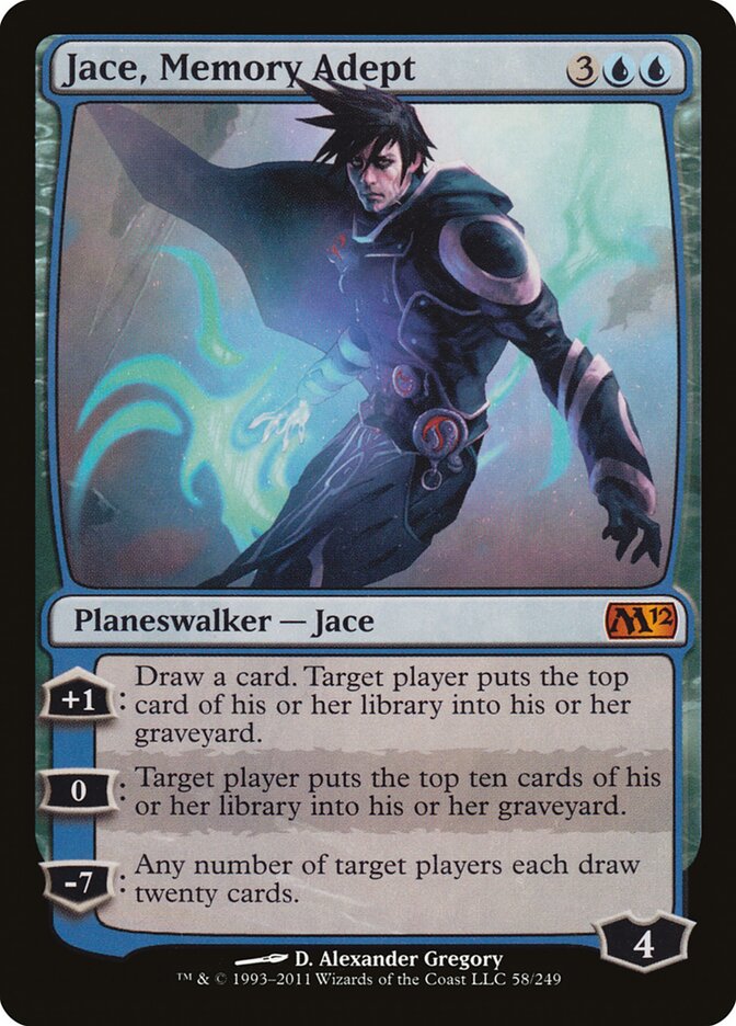 Jace, Memory Adept — Magic 2012 58/249