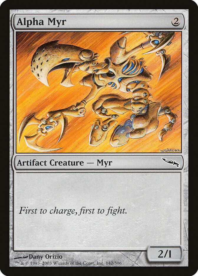 Alpha Myr — Mirrodin 142/306