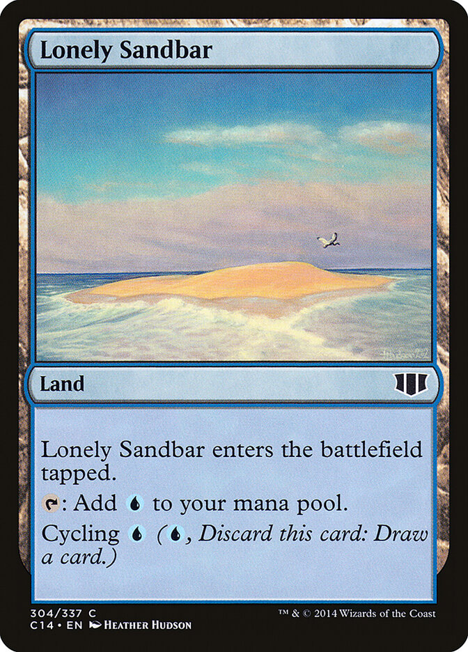 Lonely Sandbar — Commander 2014 304/337