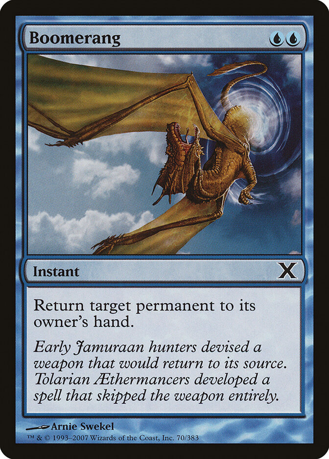 Boomerang — Tenth Edition 70/510