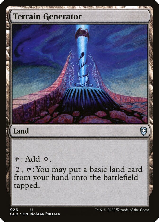 Terrain Generator — Commander Legends: Battle for Baldur's Gate 926/936