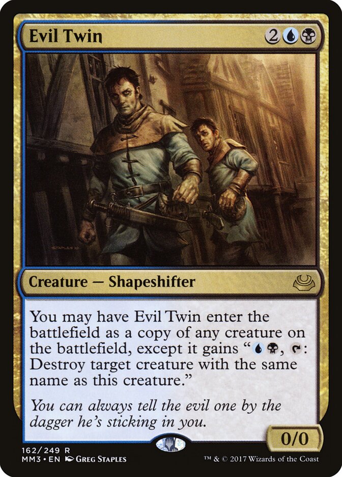 Evil Twin — Modern Masters 2017 162/249