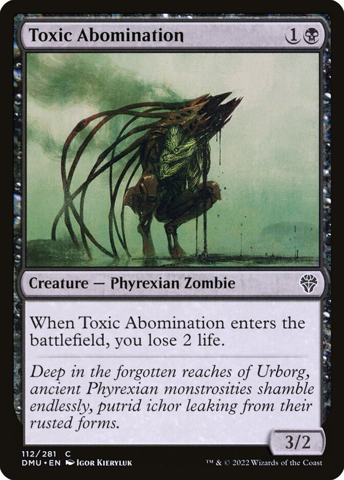 Toxic Abomination — Dominaria United 112/453