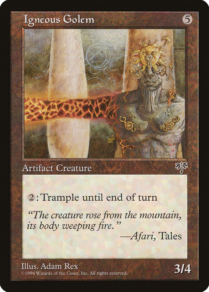 Igneous Golem — Mirage 305/351