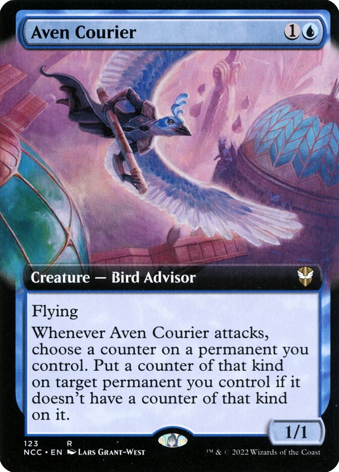 Aven Courier — New Capenna Commander 123/447