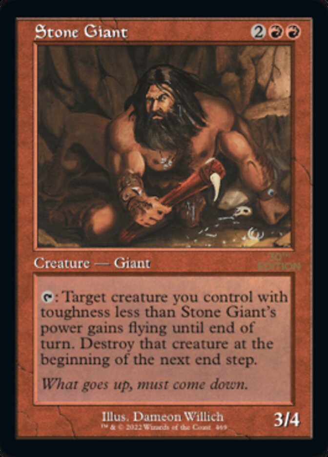 Stone Giant — 30th Anniversary Edition 469/594