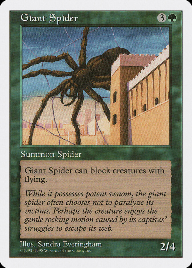 Giant Spider — Anthologies 56/85