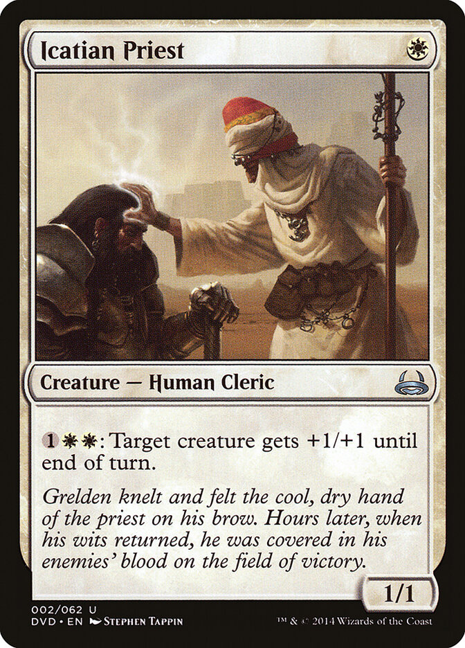 Icatian Priest — Duel Decks Anthology: Divine vs. Demonic 2/62