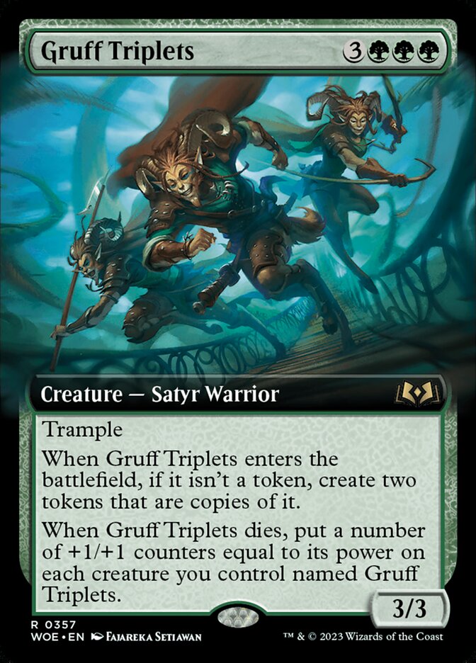 Gruff Triplets — Wilds of Eldraine 357/381