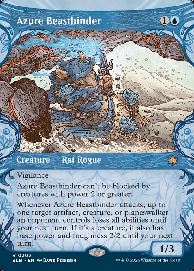 Azure Beastbinder — Bloomburrow 302/398