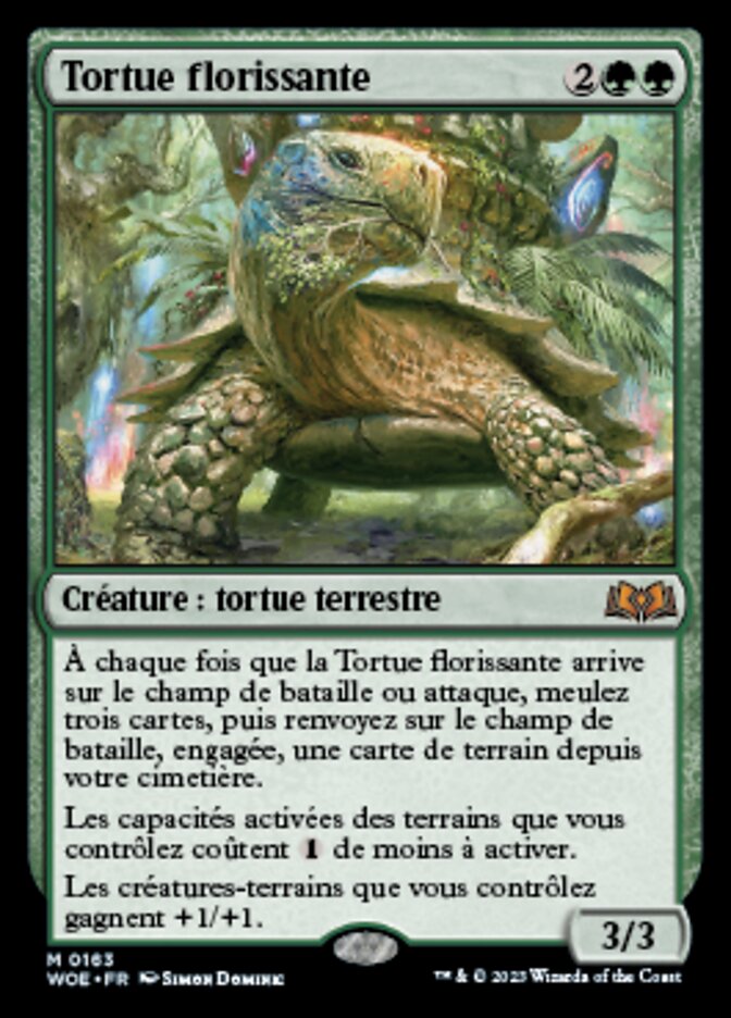 Tortue florissante — Wilds of Eldraine 163/381