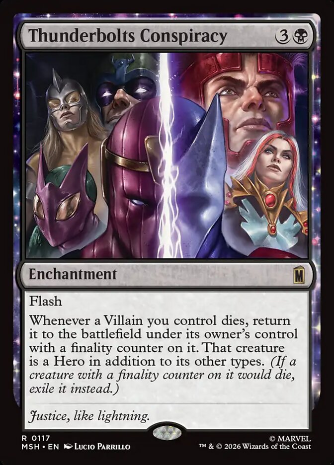 Thunderbolts Conspiracy — Marvel Super Heroes 117/453