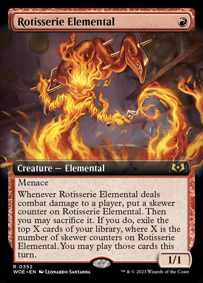 Rotisserie Elemental — Wilds of Eldraine 352/381