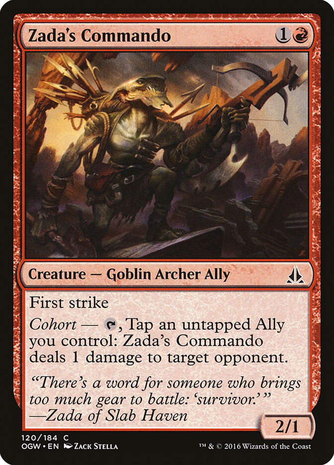 Zada's Commando — Oath of the Gatewatch 120/186