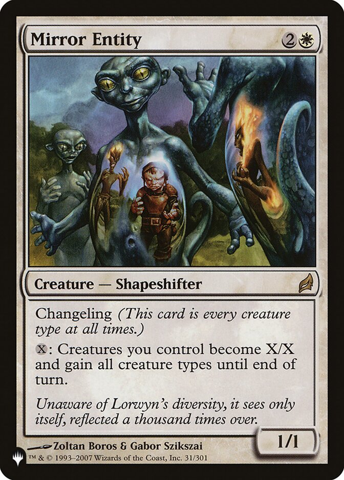 Mirror Entity — The List LRW-31/5581